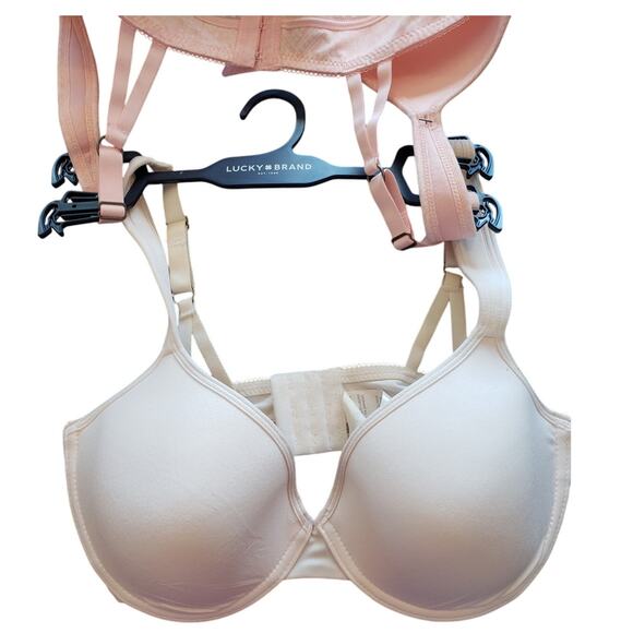 Lucky Brand NWT Full Figure Underwire Bras 2 pack comfort Straps 38C - Picture 5 of 5